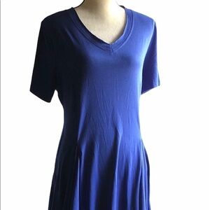 REBORN, NWT, SIZE 1x, BLUE TUNIC